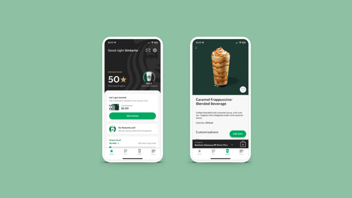 Starbucks’s EMEA App